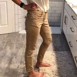 Jag Jeans Polka Dot Skinny Jean